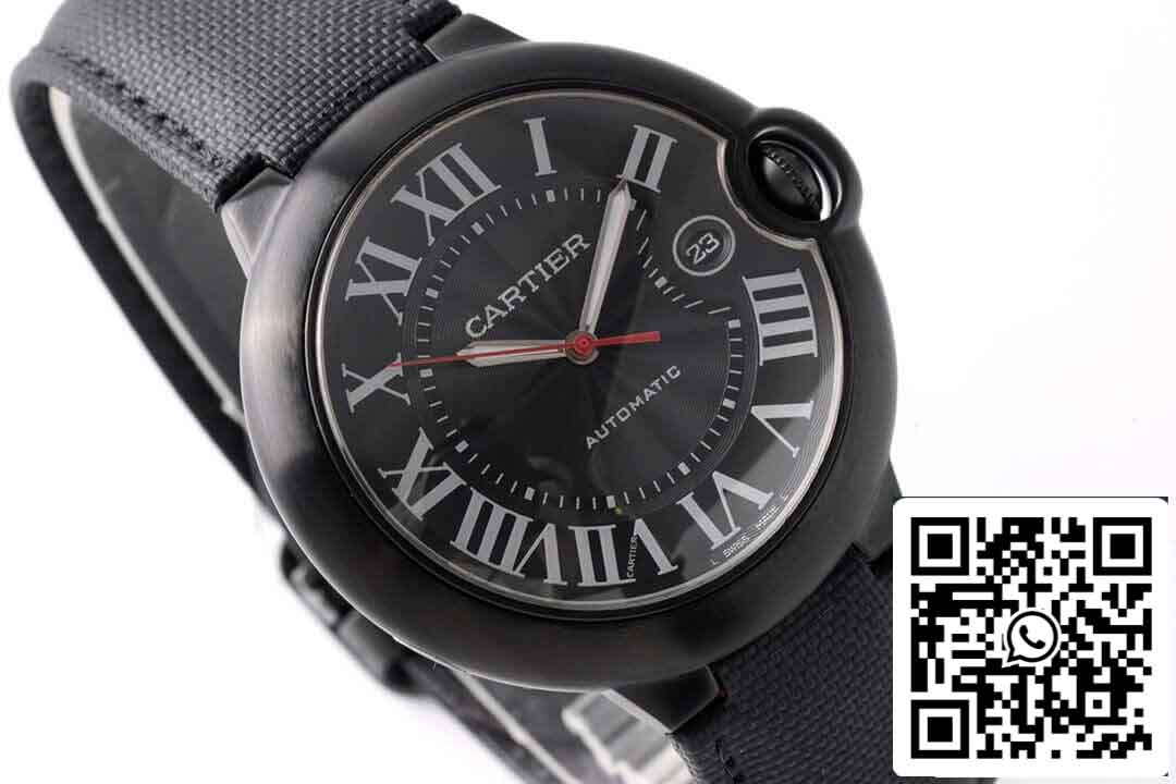 Réplique Ballon Bleu De Cartier 42MM WSBB0015 Meilleure édition AF Factory Cadran Noir