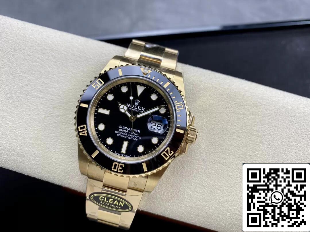 Rolex Submariner M126618ln-0002 41MM 1:1 Meilleure édition Clean Factory Cadran noir