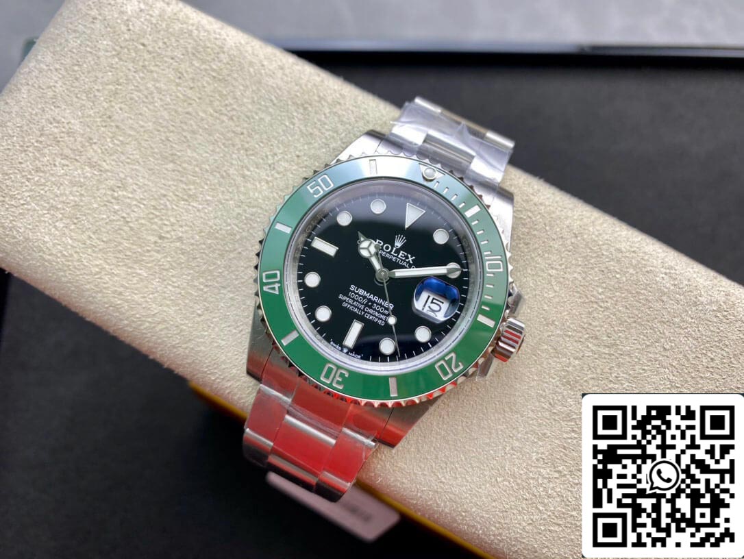 Rolex Submariner M126610LV-0002 Kermit VS cadran noir d'usine