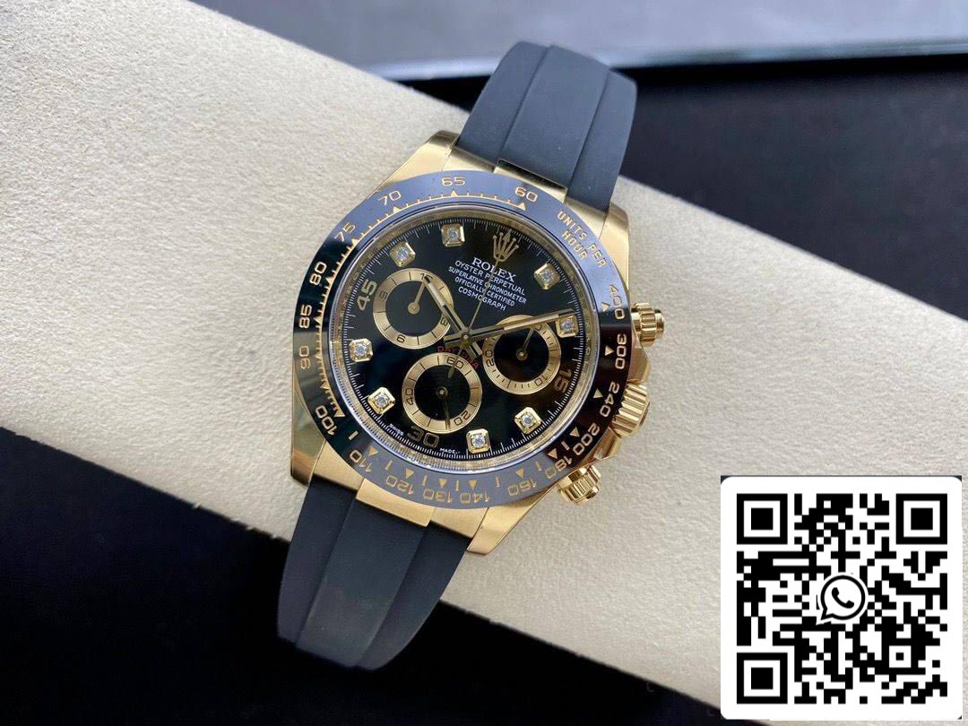 Rolex Cosmograph Daytona M116518ln-0078 1:1 Meilleure édition Clean Factory Cadran noir