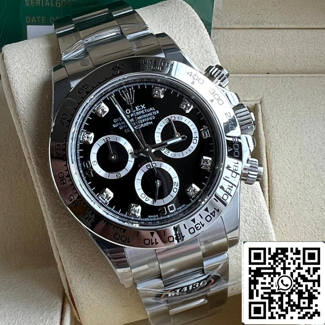 Rolex Daytona M116509-0055 1:1 Meilleure édition BT Factory Cadran noir