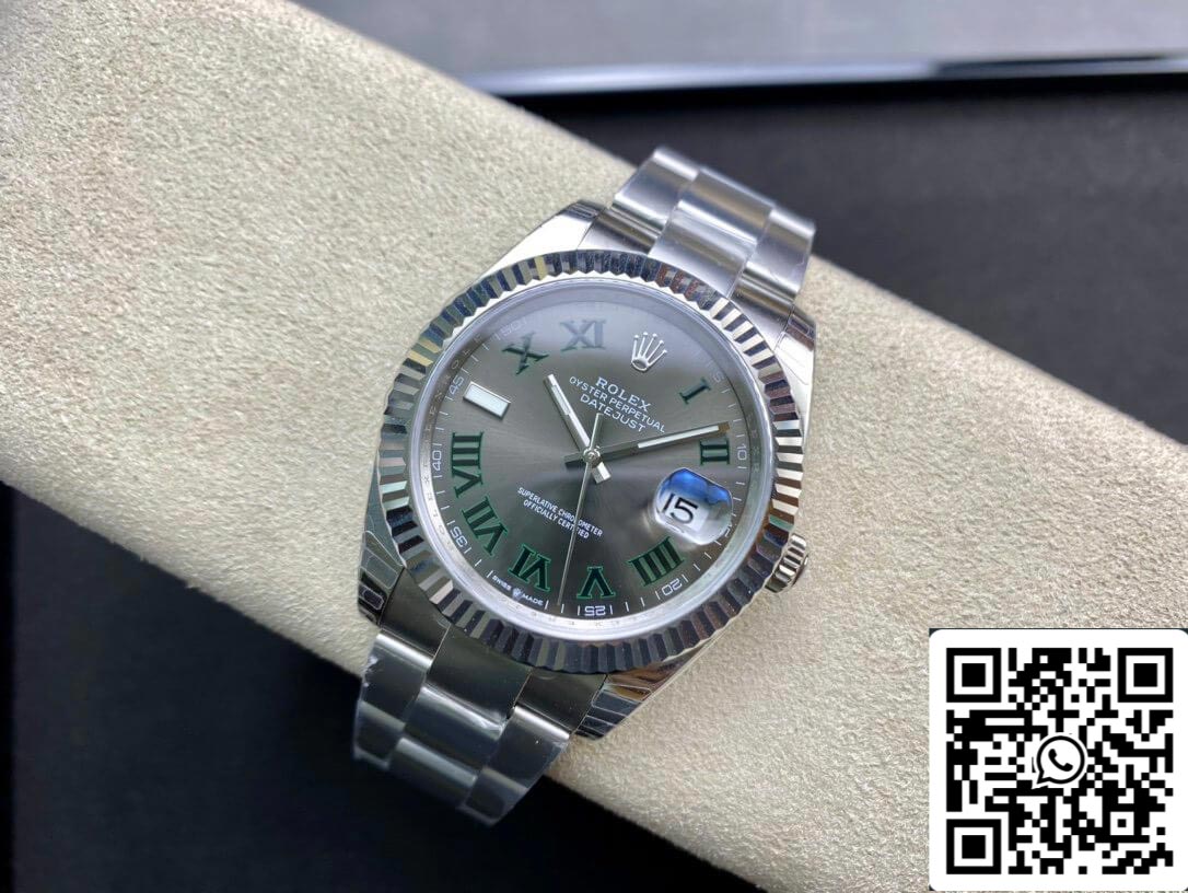 Rolex Datejust M126334-0021 41MM 1:1 Meilleure édition EW Factory Cadran gris