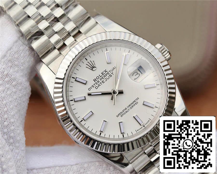 Rolex Datejust 36MM 1:1 Best Edition GM Factory White Dial