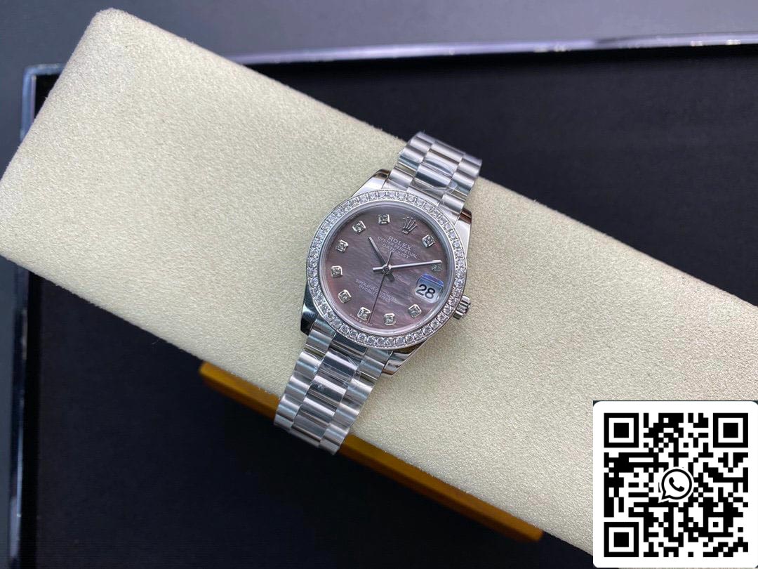 Rolex Datejust M178384-0019 31 mm 1:1 Best Edition EW Factory diamantbesetzte Lünette