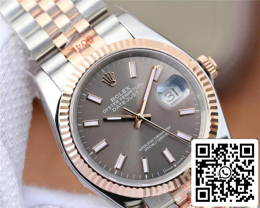 Rolex Datejust M126231-0013 36MM 1:1 Meilleure édition GM Factory Or rose