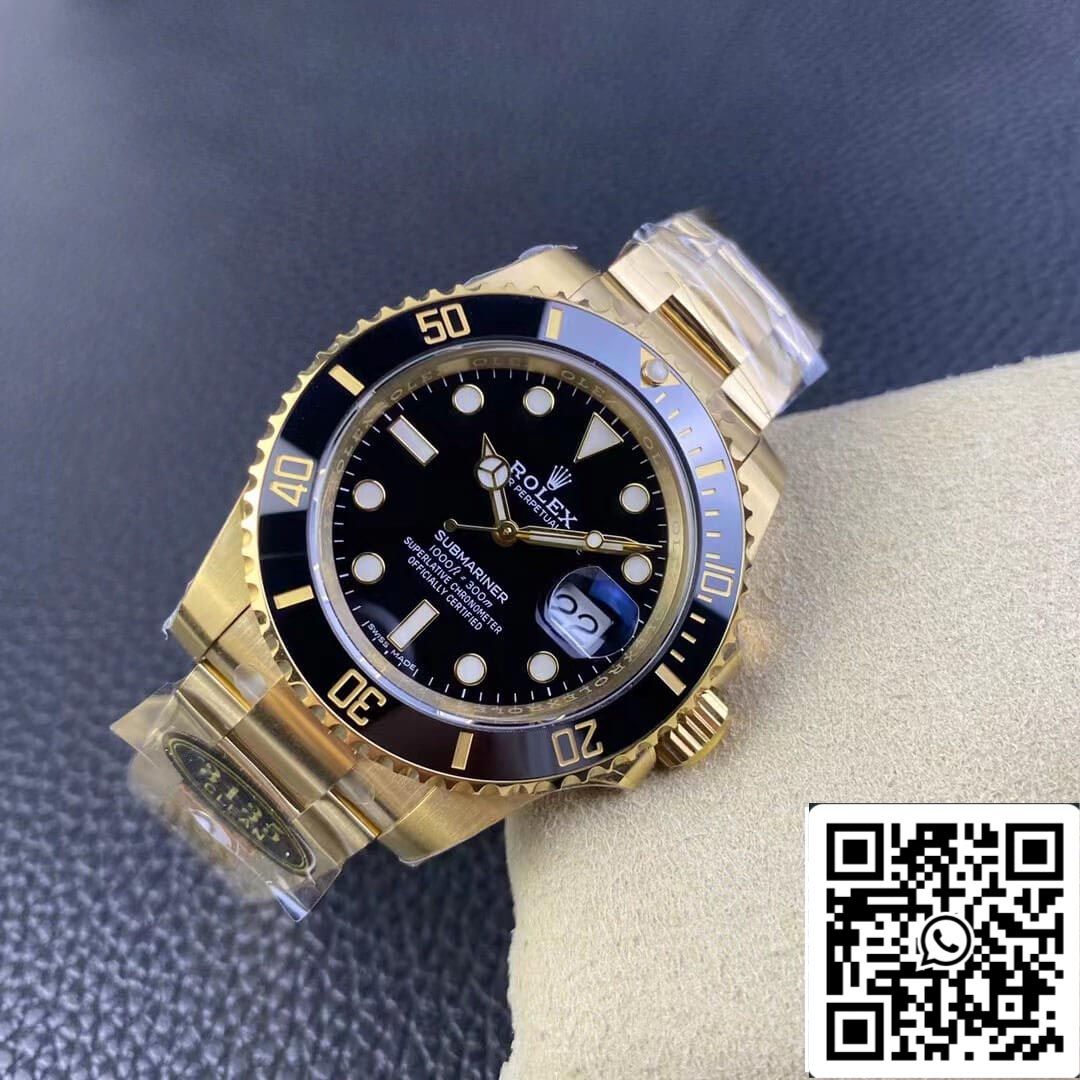 Rolex Submariner 116618LN-97208 1:1 Meilleure édition Clean Factory Cadran noir