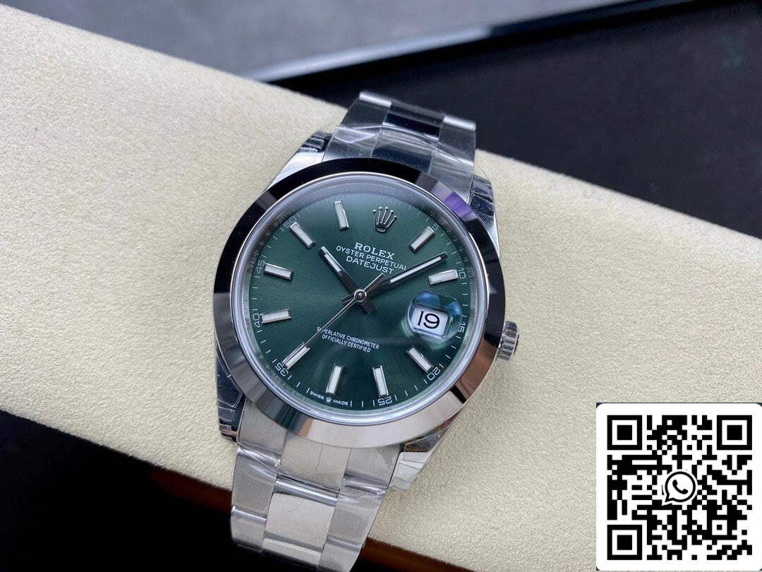 Rolex Datejust M126300-0019 41MM 1:1 Best Edition VS Factory Green Dial