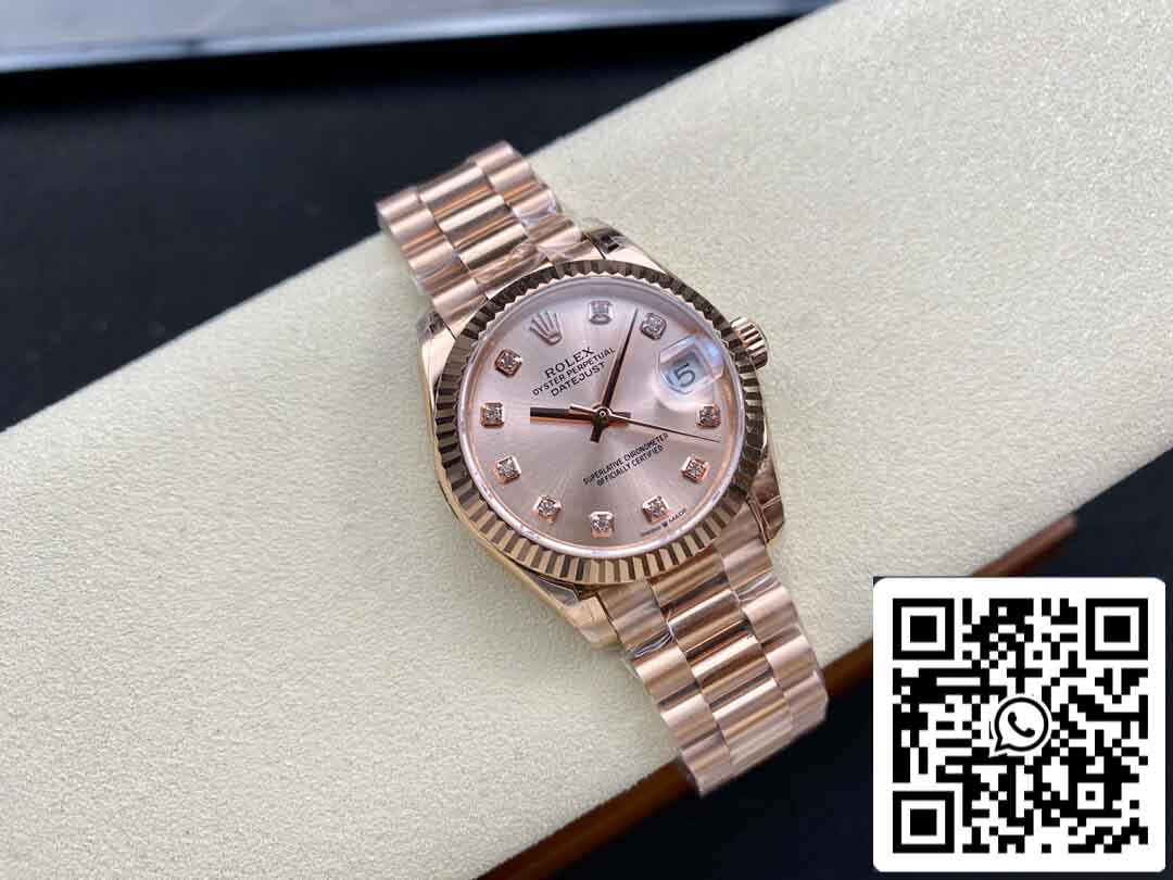 Rolex Datejust M278275-0031 31MM 1:1 Best Edition GS Factory Rose Gold