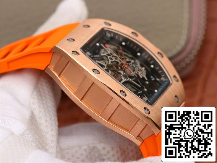 Richard Mille RM035 Americas KV Factory 1:1 Best Edition Orange Strap