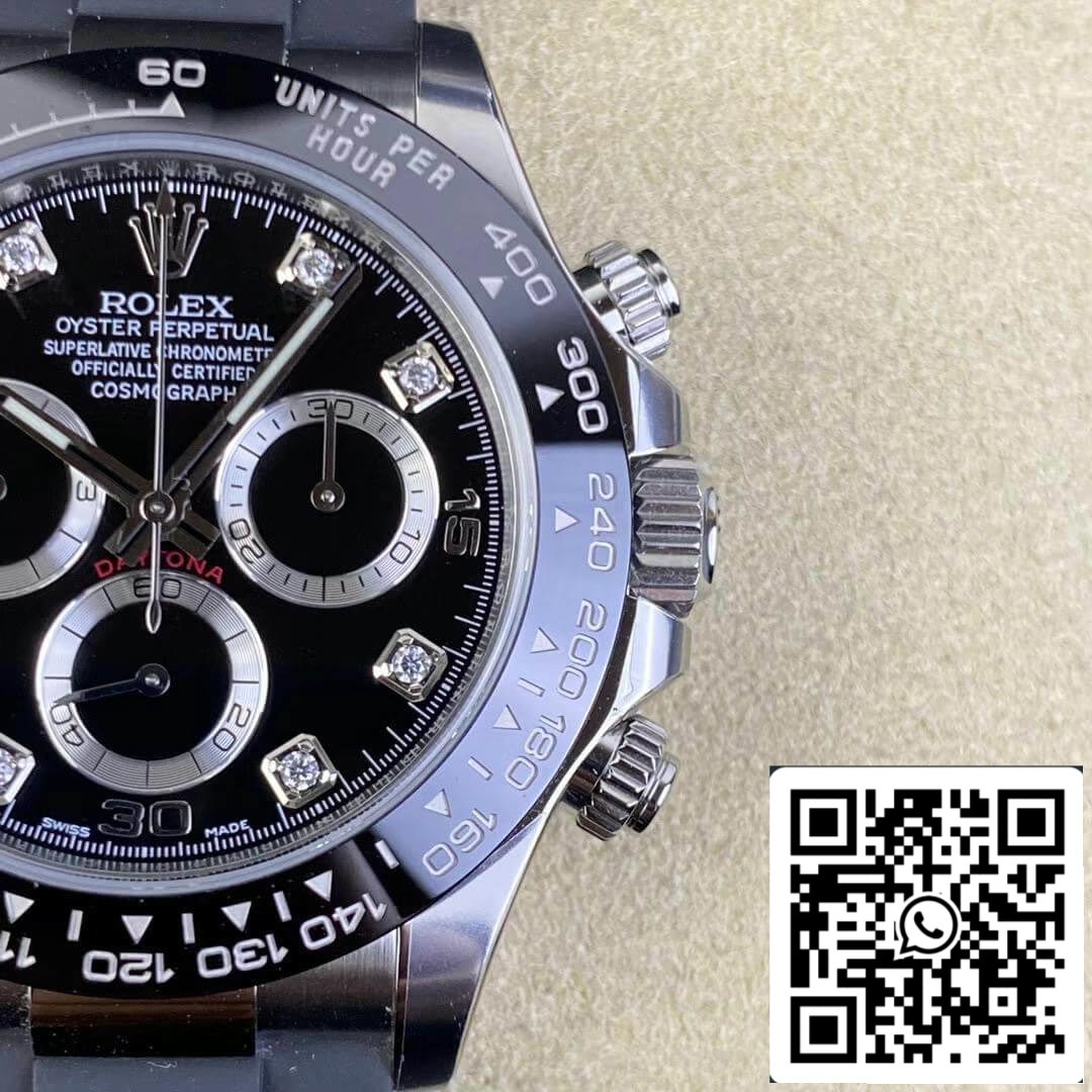 Rolex Cosmograph Daytona M116519LN-0025 1:1 Meilleure édition Clean Factory Cadran noir