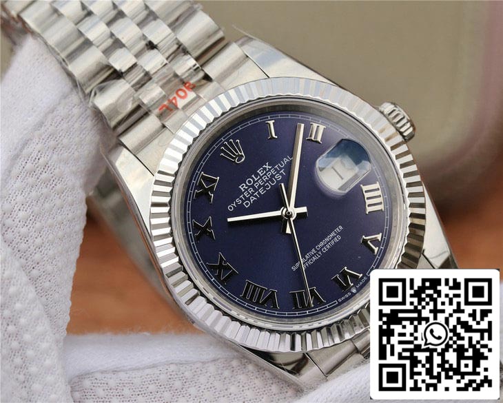 Rolex Datejust 36MM 1:1 Best Edition GM Factory Blue Dial