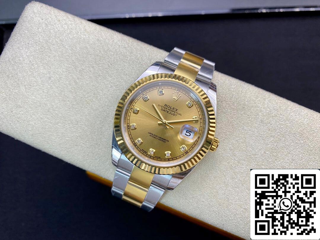 Rolex Datejust M126333-0011 1:1 Best Edition EW Factory Champagne Dial