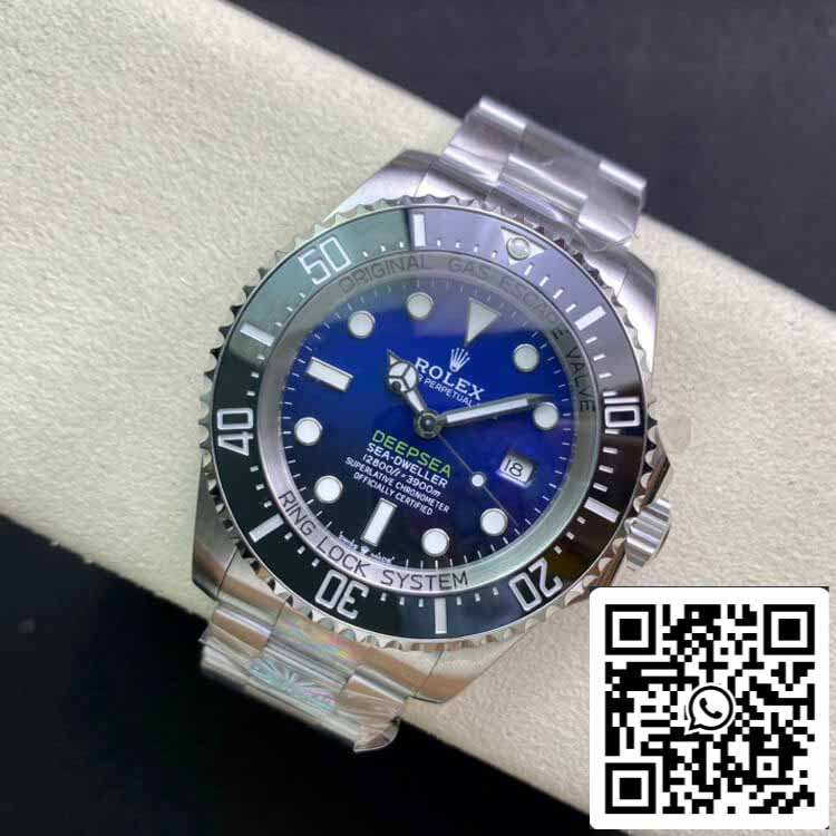 Rolex Deepsea Sea-Dweller 116660 « D-BLUE » AR Factory 1:1 Meilleure édition suisse ETA3135 Cadran bleu/noir