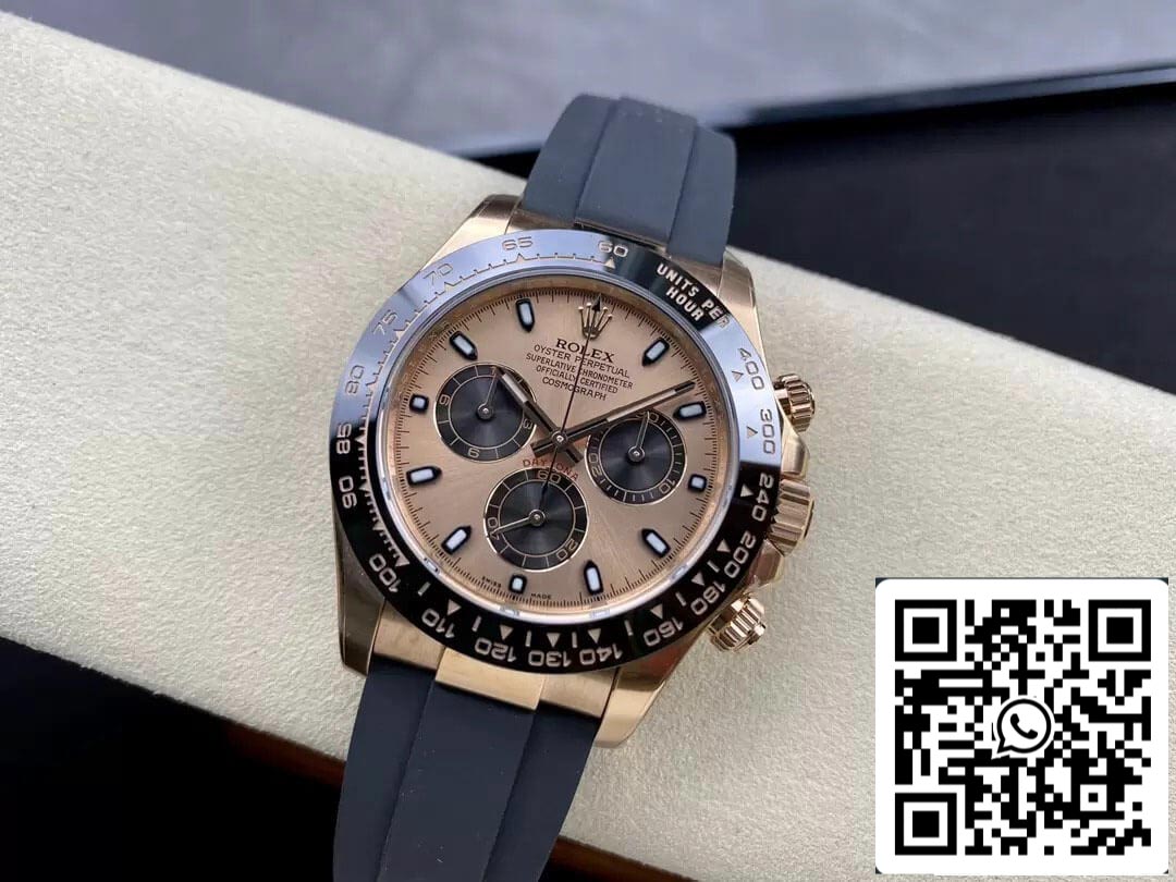 Rolex Cosmograph Daytona M116515LN-0018 1:1 Meilleure édition Clean Factory Lunette en céramique