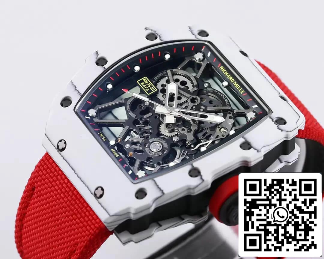 Richard Mille RM35-01 1:1 Best Edition BBR Factory Carbon Fiber Case