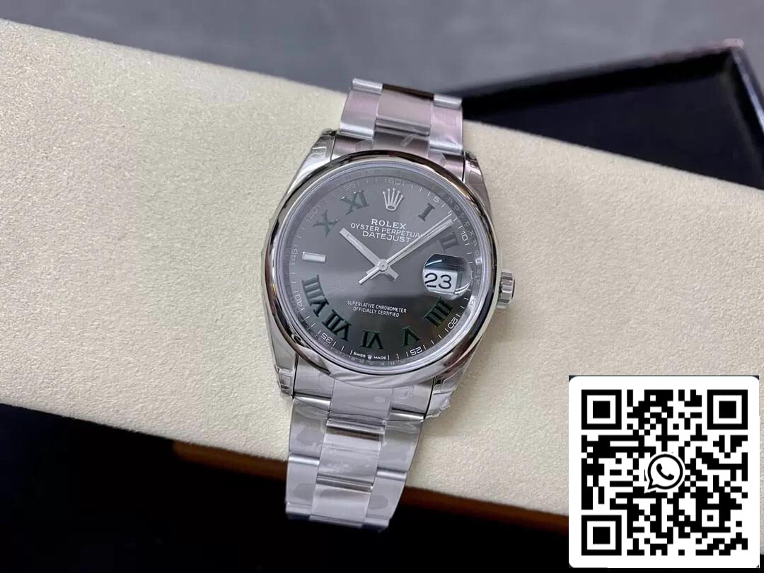 Rolex Datejust M126200-0018 36MM 1:1 Best Edition VS Factory Gray Dial