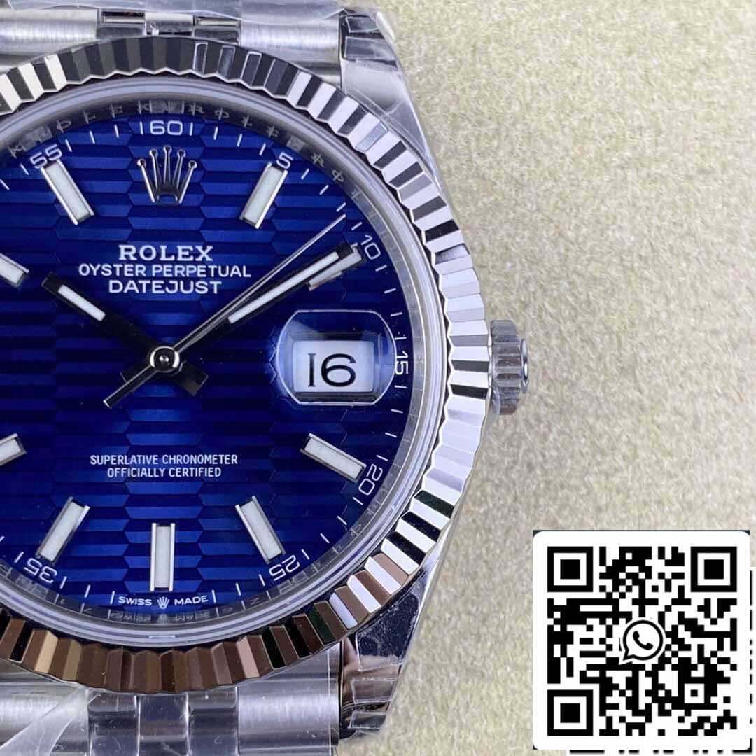 Rolex Datejust M126334-0032 41MM 1:1 Meilleure édition VS Factory Acier inoxydable