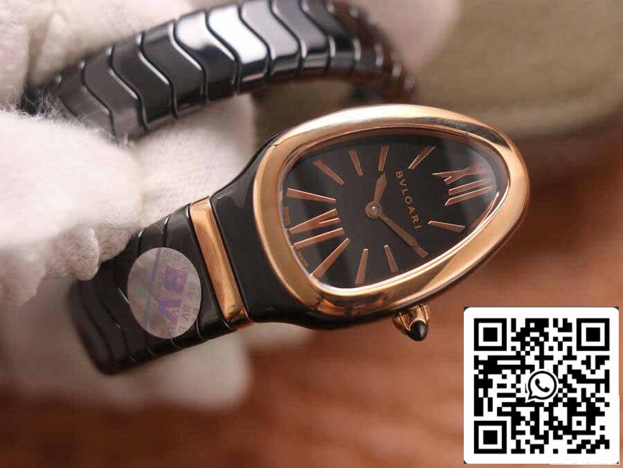 Bvlgari Serpenti 102735 1:1 Best Edition BV Factory Black Dial