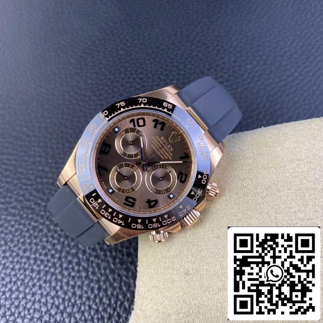 Rolex Cosmograph Daytona M116515LN-0015 1:1 Best Edition Clean Factory V3 Kautschukarmband