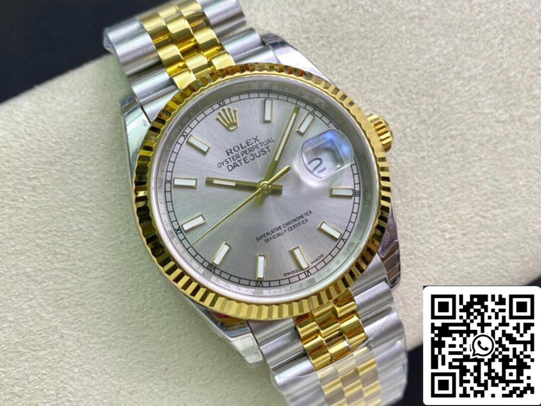 Rolex Datejust 126233 36MM 1:1 Best Edition EW Factory Yellow Gold