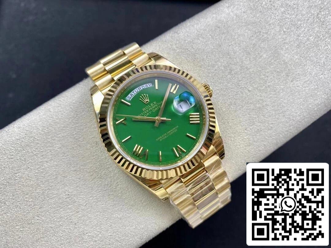 Rolex Day Date M228238-0061 1:1 Best Edition EW Factory Green Dial