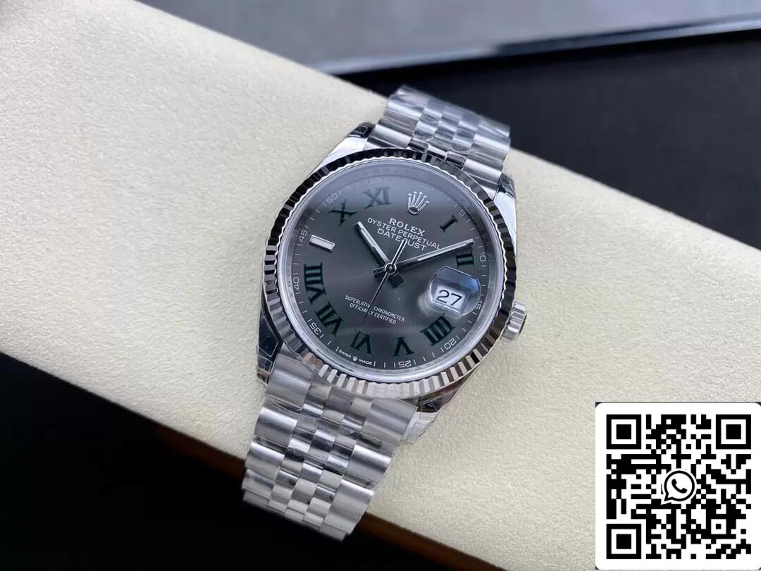 Rolex Datejust M126234-0045 36MM 1:1 Best Edition VS Factory Gray Dial