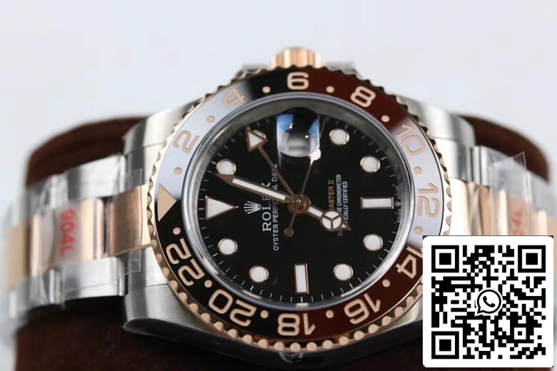 Rolex GMT Master II M126711CHNR-0002 1:1 Meilleure édition GM Factory Or rose