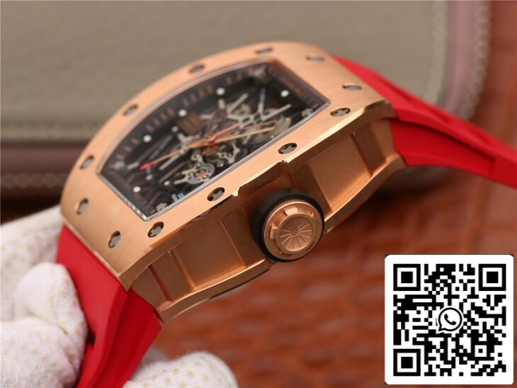 Richard Mille RM035 Americas KV Factory 1:1 Best Edition Rose Gold