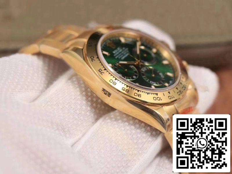 Rolex Daytona M116508-0013 1:1 Meilleure édition Noob Factory Cadran vert Suisse ETA4130