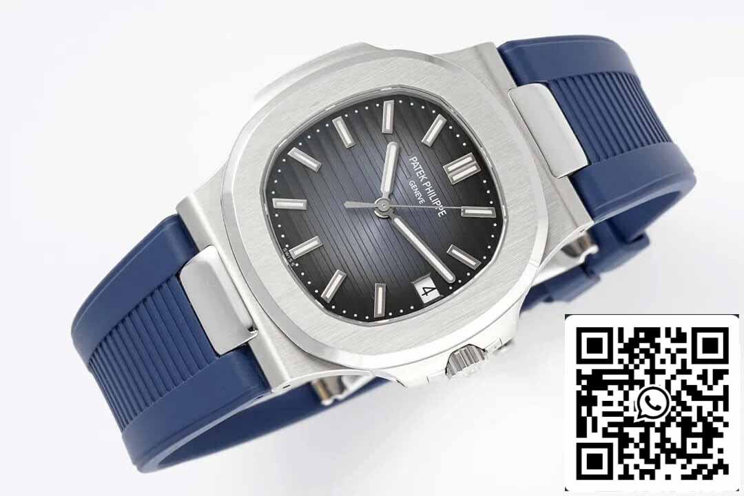 Patek Philippe Nautilus 5711 1:1 Best Edition PPF Factory Blaues Kautschukarmband