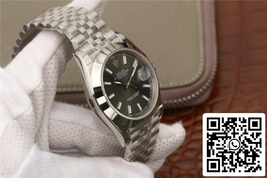 Rolex Datejust M126300-0008 1:1 Best Edition EW Factory, graues Zifferblatt