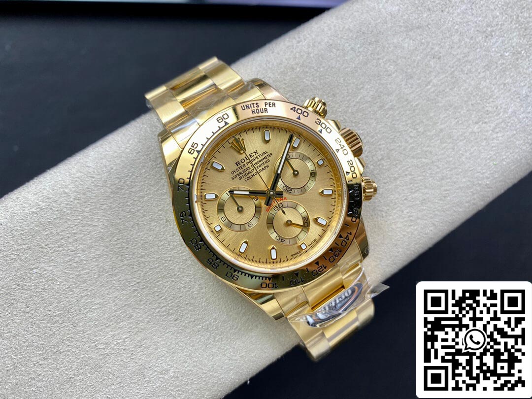 Rolex Daytona M116508-0003 1:1 Meilleure édition BT Factory Cadran doré