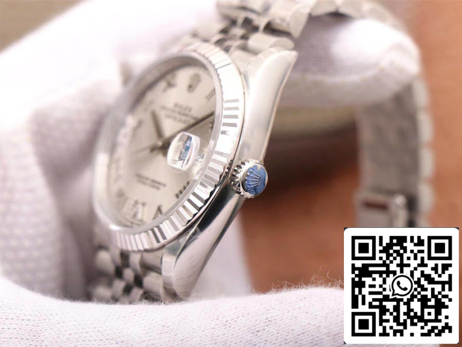 Rolex Datejust M126234-0029 1:1 Meilleure édition EW Factory Cadran argenté