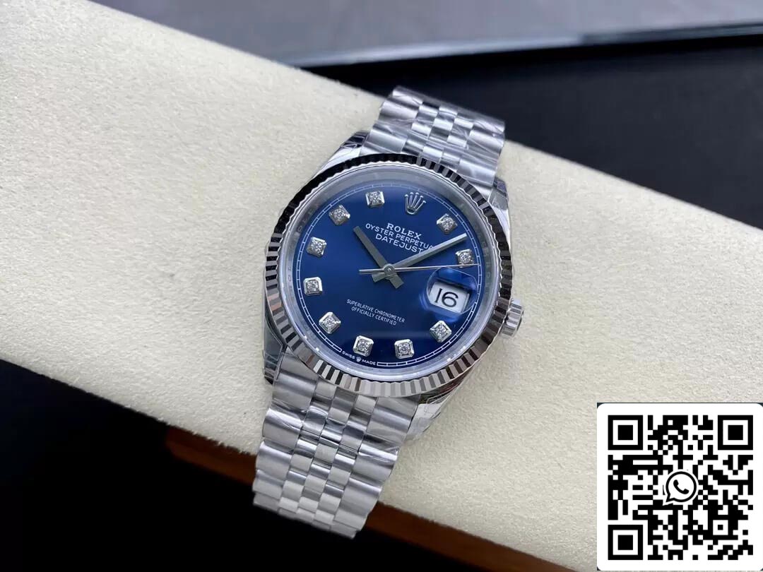 Rolex Datejust M126234-0037 36MM 1:1 Meilleure édition VS Cadran diamant d'usine