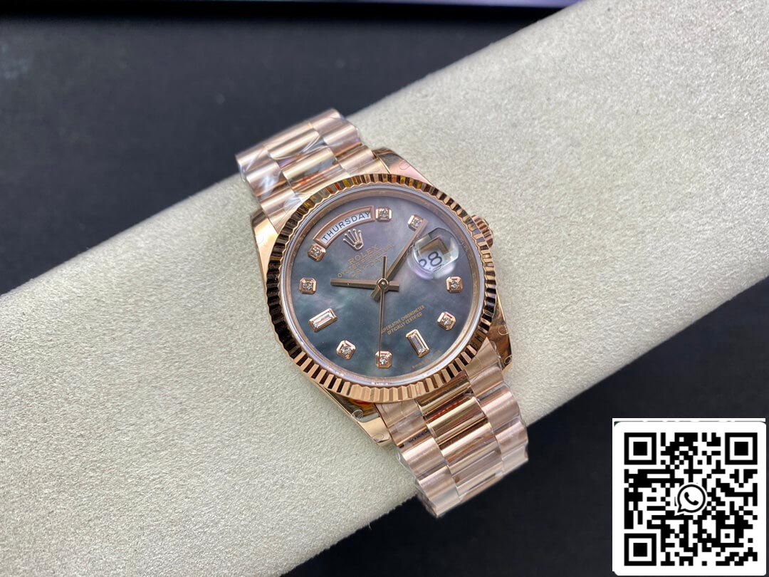 Rolex Day Date 118235 36MM 1:1 Best Edition GM Factory Mother-of-pearl Dial