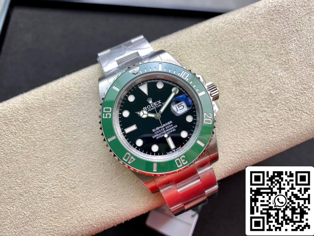 Rolex Submariner M126610LV-0002 Kermit VS cadran noir d'usine