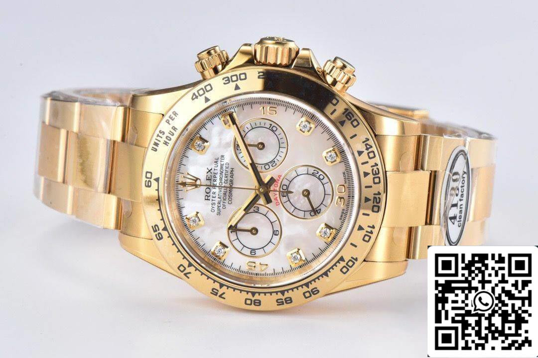 Rolex Cosmograph Daytona M116508-0007 1:1 Best Edition Clean Factory Yellow Gold