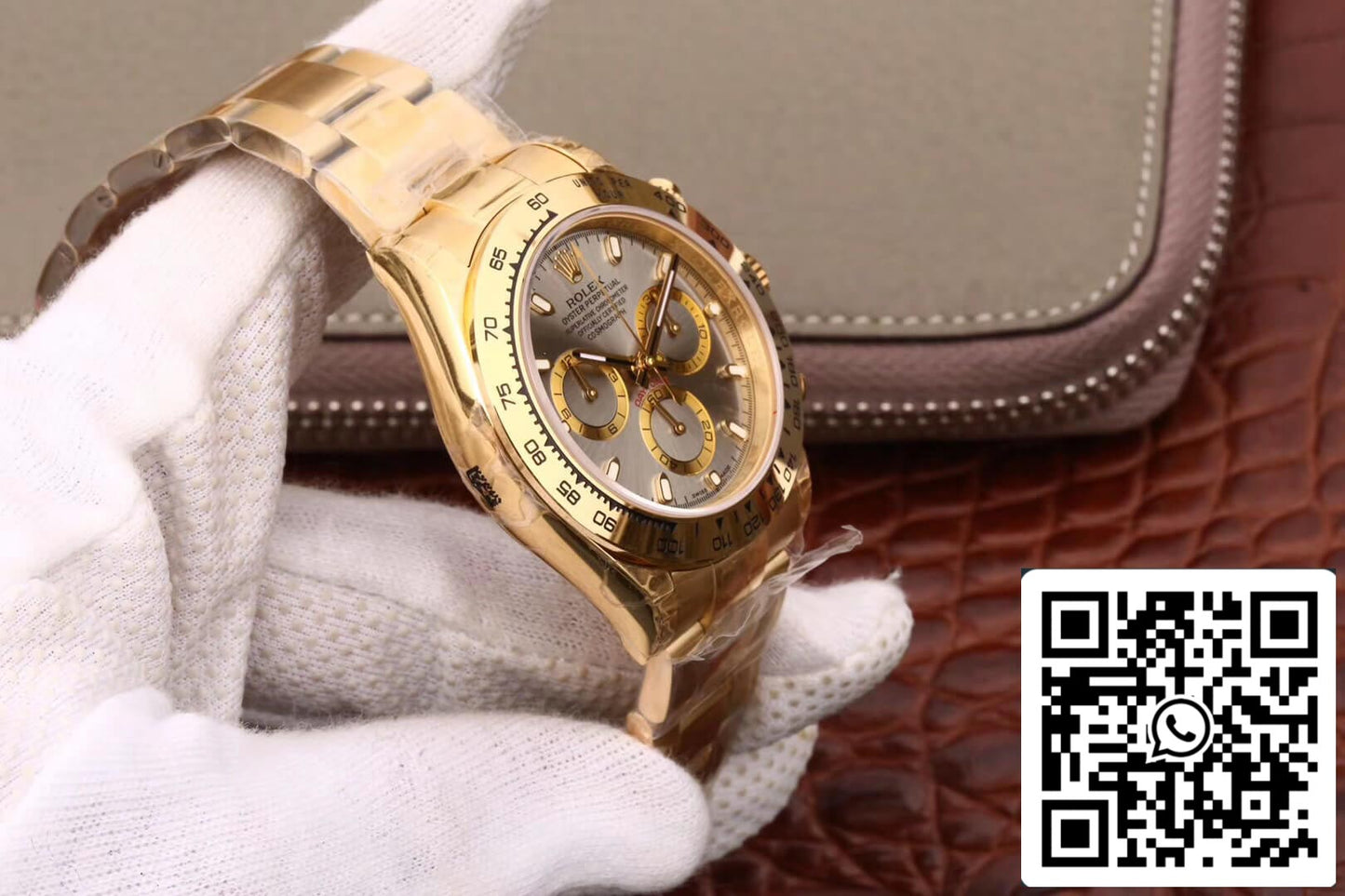 Rolex Daytona Cosmograph 116508 1:1 Meilleure édition JH Factory Or