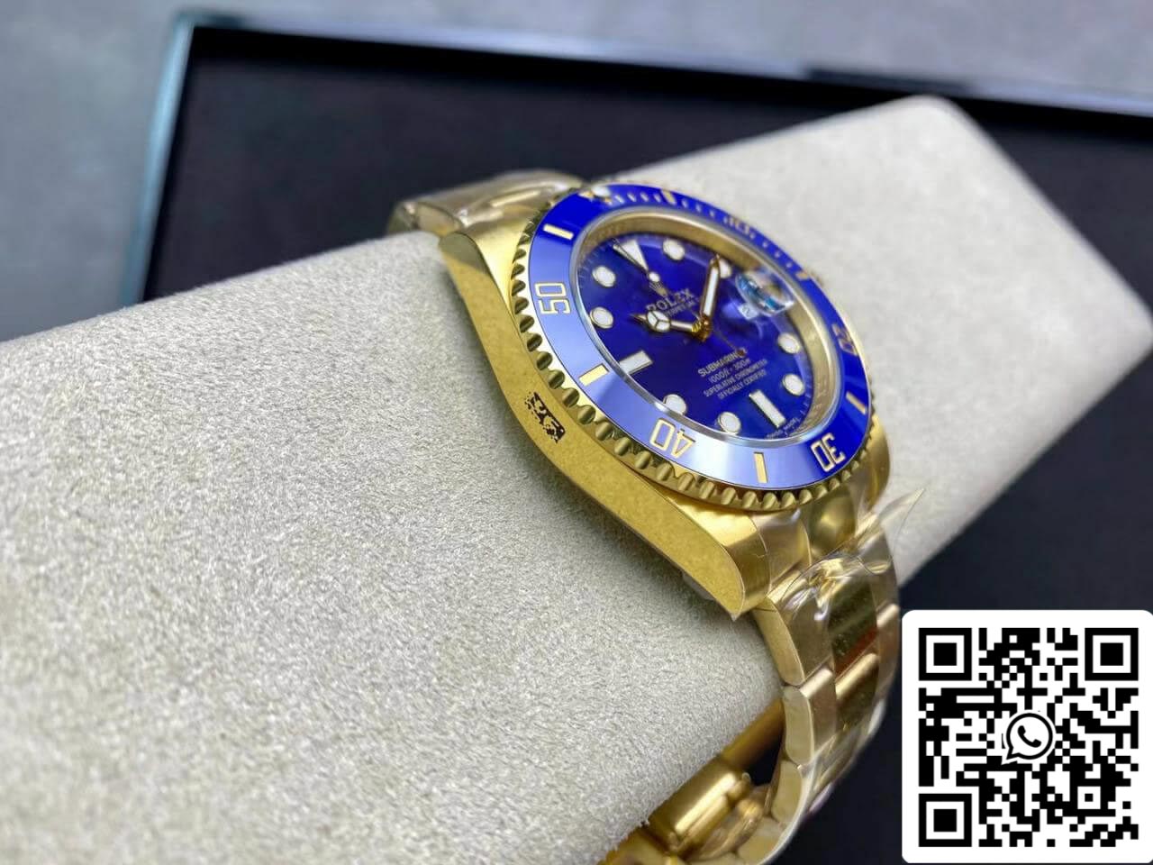 Rolex Submariner M116618LB-0003 3135 mouvement 40 mm VS cadran bleu usine