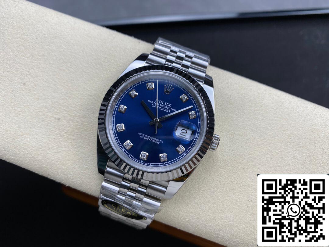 Rolex Datejust M126334-0016 1:1 Best Edition Clean Factory Blaues Zifferblatt