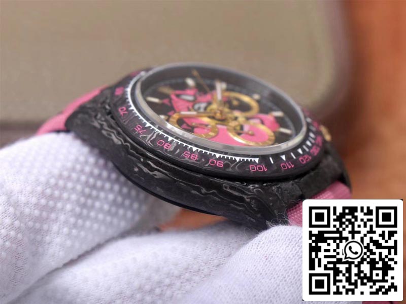 Rolex Daytona Cosmos Pink Exploded Dragon 1:1 Meilleure édition WWF Factory Swiss ETA7750