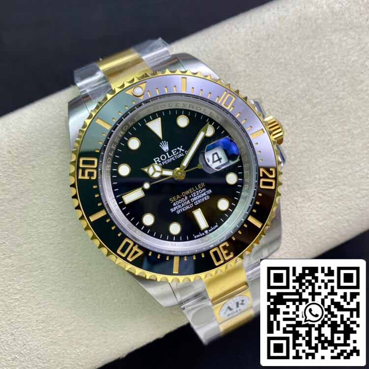 Rolex Sea Dweller M126603-0001 1:1 Meilleure édition AR Factory Cadran noir