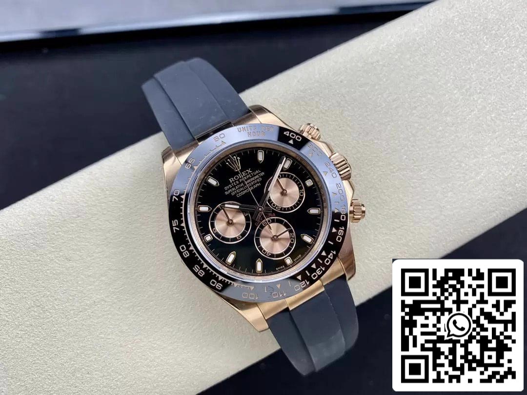 Rolex Cosmograph Daytona M116515LN-0017 1:1 Best Edition Clean Factory Schwarzes Zifferblatt