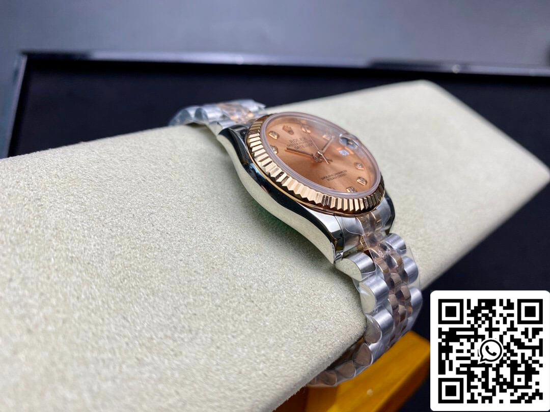 Rolex Datejust M278271-0024 31MM 1:1 Best Edition EW Factory Rose Gold Dial