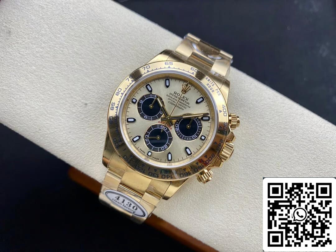 Rolex Cosmograph Daytona M116508-0014 1:1 Best Edition Clean Factory Yellow Gold