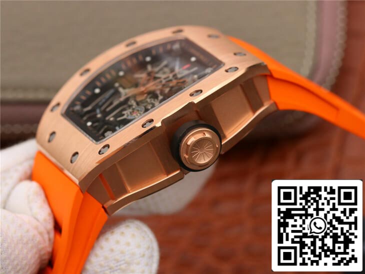 Richard Mille RM035 Americas KV Factory 1:1 Best Edition Orange Strap