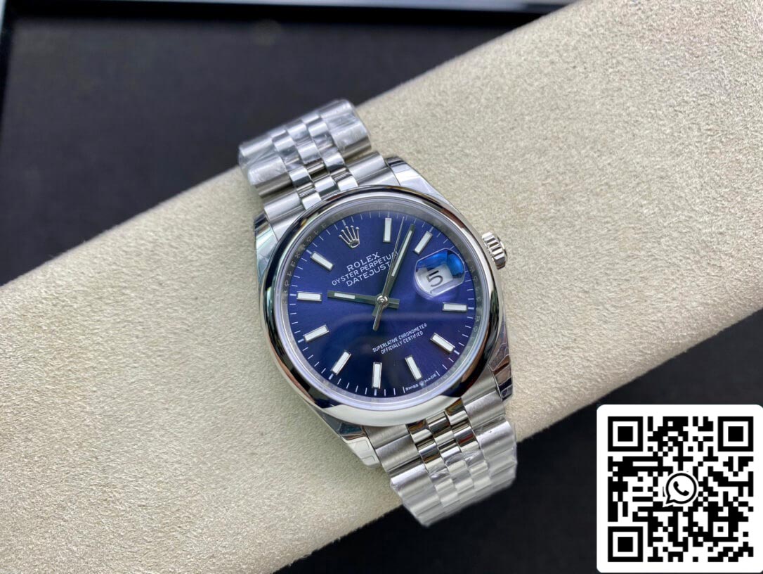 Rolex Datejust M126200-0006 1:1 Best Edition EW Factory Blaues Zifferblatt