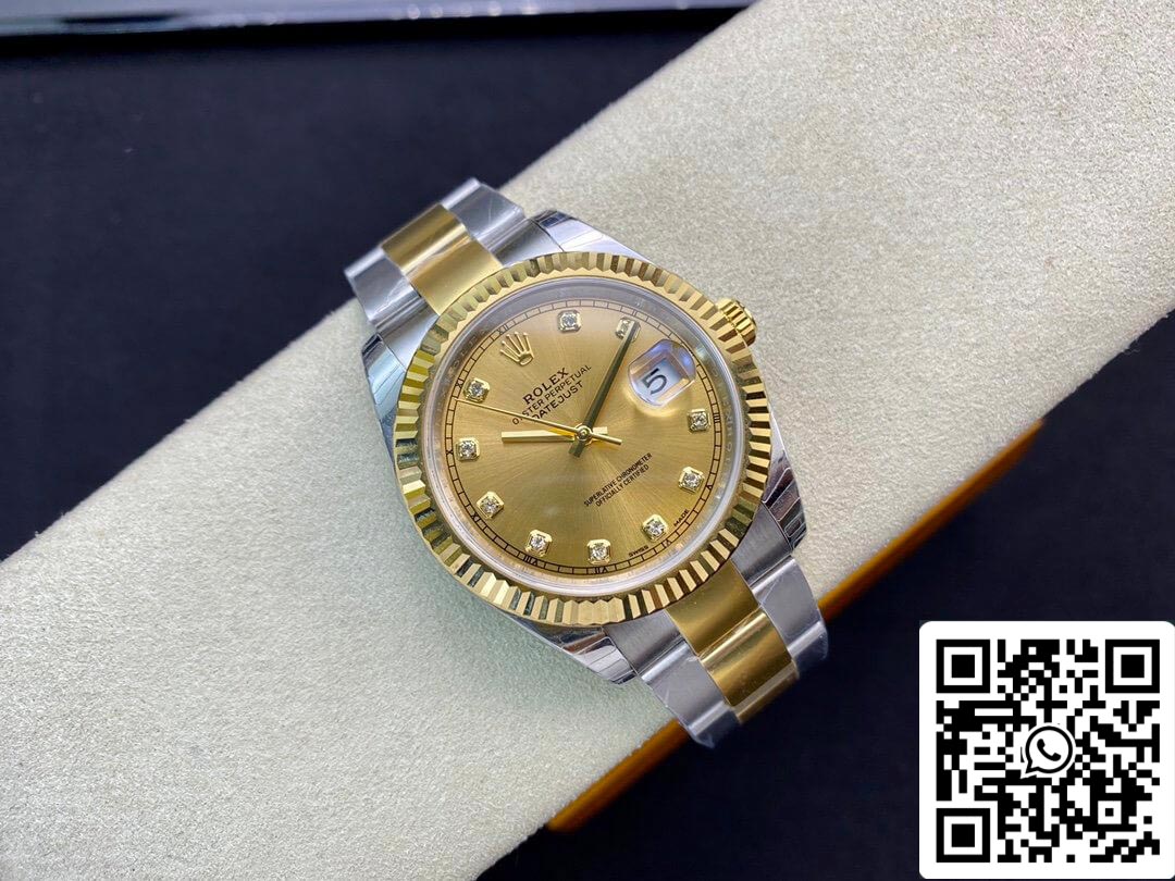 Rolex Datejust M126333-0011 1:1 Best Edition EW Factory Champagne Dial