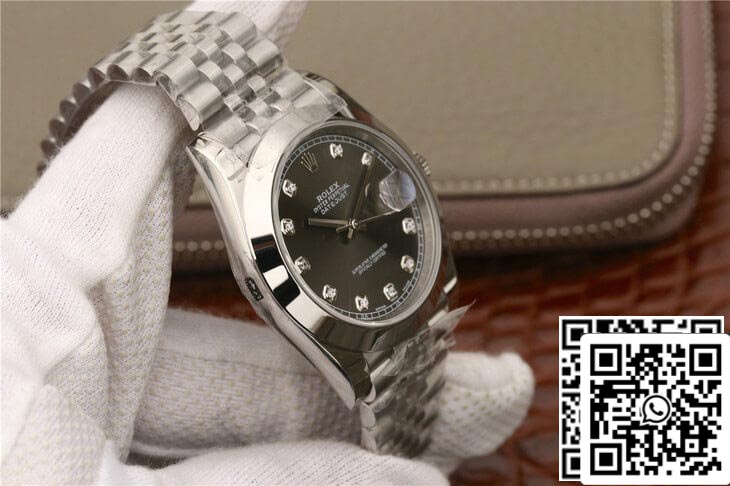 Rolex Datejust M126300 1:1 Meilleure édition EW Factory Cadran gris