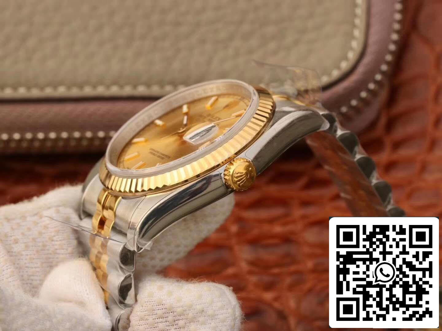 Rolex Datejust II 116333 AR Factory 1:1 Meilleure édition suisse ETA3135 Cadran champagne